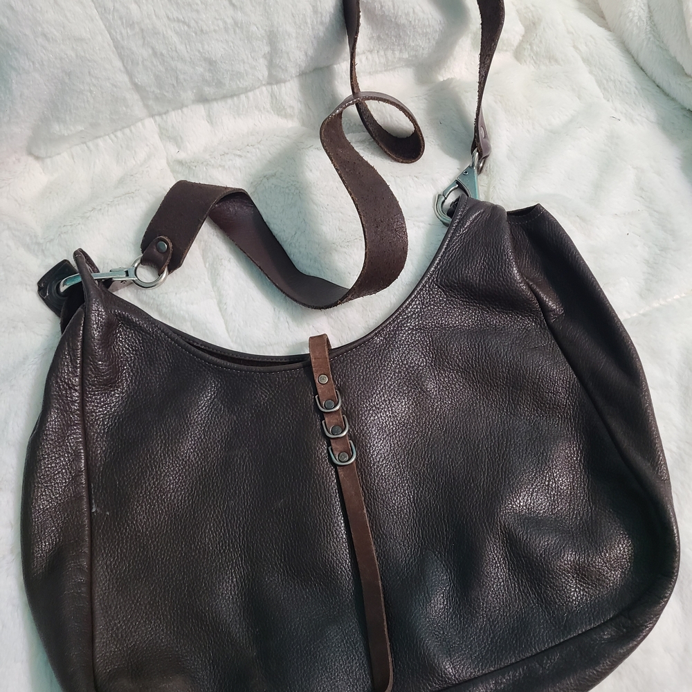 Dean Elegant Brown Leather Crossbody Bag